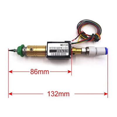 SMT DIY mounter connector JUKI Stepper motor double shaft rotary joint for Pick And Place Machine nozzle 503 504
